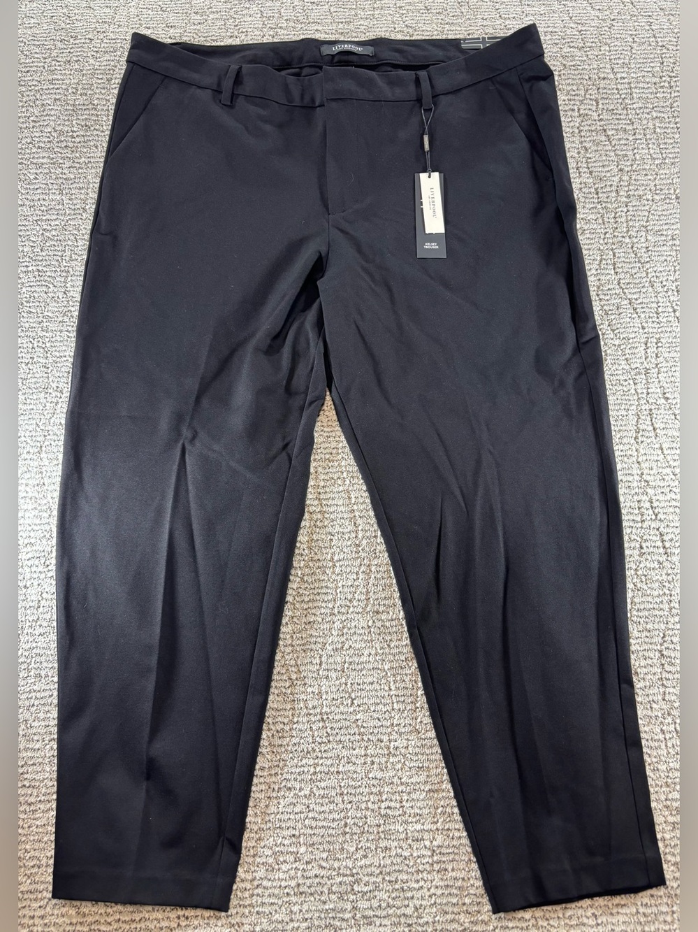 NWT Liverpool Women’s Size 24W Black Kelsey Trouser Pants